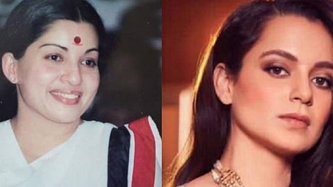 முன்னாள் முதல்வர் ஜெயலலிதா, பாலிவுட் நடிகை கங்கனா ரனாவத் | கோப்புப் படங்கள்