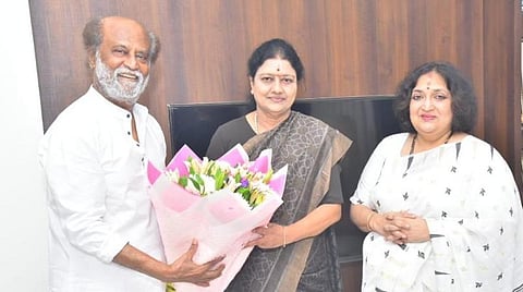 ரஜினியுடன் சசிகலா சந்திப்பு