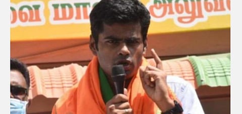 பாஜகவின் பொறுமையை சோதிக்க வேண்டாம்: அண்ணாமலை எச்சரிக்கை