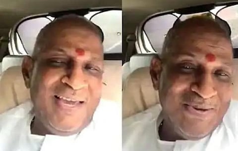 ‘ஹேப்பி நியூ இயர்’ பாட்டு பாடி இளையராஜா வாழ்த்து
