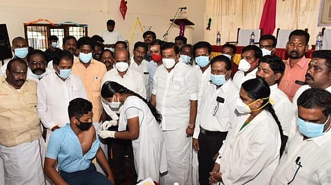 மருத்துவமனைகளில் போதிய எண்ணிக்கையில் படுக்கைகள், ஆக்சிஜன் வசதிகள் தயார்: அமைச்சர் கே.என்.நேரு