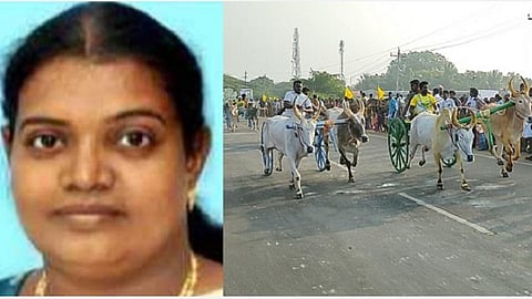 கட்டபொம்மன் பிறந்த நாள்: அமைச்சர் கீதாஜீவன் தொடங்கிவைத்த மாட்டுவண்டிப் போட்டி