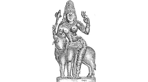 சித்திரப் பேச்சு: அம்மையின் கையில் நீலோற்பலம்