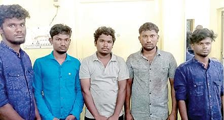 கைது செய்யப்பட்டவர்கள்.