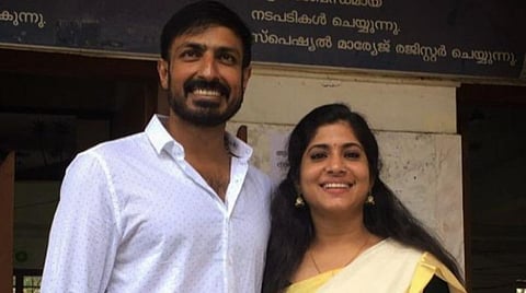 மலையாள நடிகையைக் கரம் பிடித்த நடிகர் ஹரிஷ் உத்தமன்