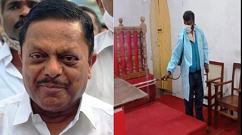 வனத்துறை அமைச்சர் ராமச்சந்திரனுக்கு கரோனா உறுதி; உதகை நீதிமன்றத்தில் 38 பேருக்கு தொற்று