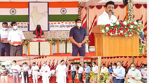 முதல்வர் ஸ்டாலின் தலைமையில் தலைமைச் செயலக ஊழியர்கள் தீண்டாமை ஒழிப்பு உறுதிமொழி ஏற்பு