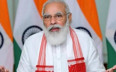 கனவில் கடவுள் கிருஷ்ணர் வருவதாக அகிலேஷ் சிங் பேச்சு; தூங்குபவர்களுக்குதான் கனவு வரும்: காணொலி மூலம் நடந்த பிரச்சாரத்தில் பிரதமர் மோடி விமர்சனம்