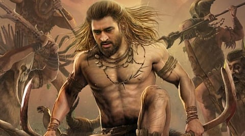 காமிக்ஸ் சூப்பர்ஹீரோவாகும் தோனி - வைரலாகும் புதிய லுக்