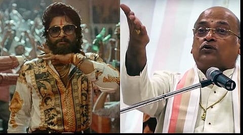 ‘புஷ்பா’ போன்ற படங்கள்தான் சமூகத்தில் நடக்கும் அக்கிரமங்களுக்கு காரணம்- பிரபல இலக்கியவாதி விளாசல்
