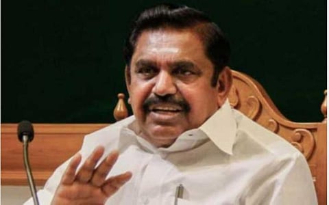 கோவையில் அதிமுக சார்பில் போட்டியிடும் வேட்பாளர்களை ஆதரித்து கொடிசியா மைதானத்தில் பிரச்சாரம் மேற்கொண்ட அக்கட்சியின் இணை ஒருங்கிணைப்பாளர் பழனிசாமி. படம்: ஜெ.மனோகரன்