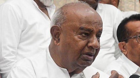‘‘நீங்கள் பெரிய போரில் ஈடுபட்டுள்ளீர்கள், நாங்கள் உங்களுடன் இருக்கிறோம்’’- மம்தா அணியில் இணையும் தேவகவுடா