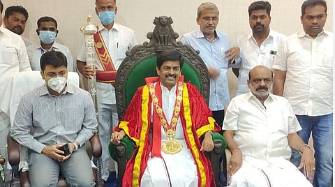 ”அடிப்படை பிரச்சினைகளுக்கு முன்னுரிமை” - திருப்பூர் மாநகராட்சி மேயர் தினேஷ்குமார் பேட்டி