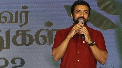 விழாவில் பேசும் சூர்யா