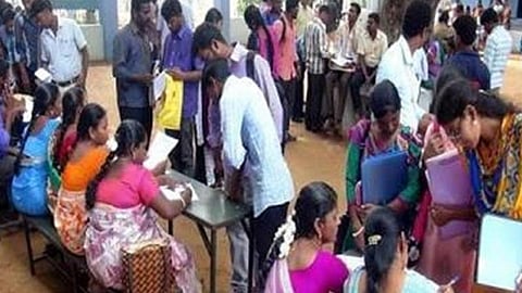 திண்டுக்கல்லில் தனியார் துறை வேலைவாய்ப்பு முகாம்