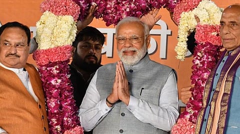 உ.பி, உத்தராகண்ட், கோவா, மணிப்பூரில் பாஜக ஆட்சி: பஞ்சாபில் ஆட்சியை பிடித்து ஆம் ஆத்மி அபாரம்