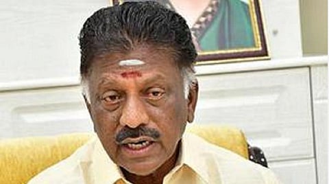 ஓ.பன்னீர்செல்வம் | கோப்புப் படம்