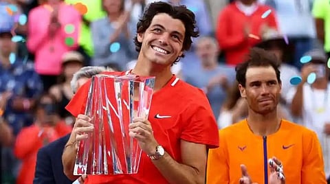 Indian Wells 2022: வலிக்கு மத்தியிலும் போராட்டம் - ரஃபேல் நடாலை வீழ்த்திய 24 வயது சாம்பியன்!