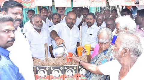 'திருமங்கலம் சுங்கச்சாவடியை அகற்ற வேண்டும்' - ஆர்.பி.உதயகுமார் வலியுறுத்தல்
