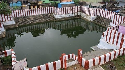 ராமேஸ்வரத்தில் மணலில் புதைந்த தீர்த்தக் குளங்களை புனரமைக்கும் பணிக்காக விவேகானந்த கேந்திரம் அமைப்புக்கு தேசிய தண்ணீர் விருது