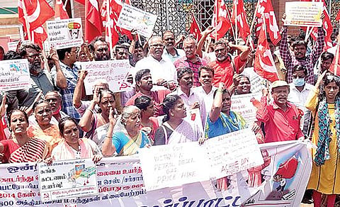 கார்ப்பரேட்டுகளுக்கு ஆதரவாக செயல்பட்டு ஏழை, எளிய மக்களை மத்திய அரசு வஞ்சிக்கிறது: கே.பாலகிருஷ்ணன் குற்றச்சாட்டு