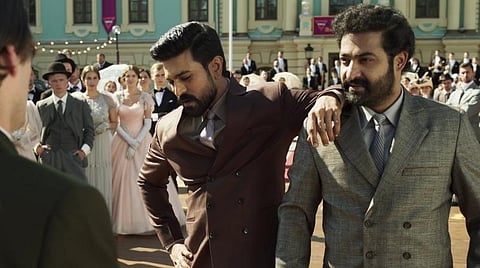 யூடியூப்பில் வெளியானது ஆர்ஆர்ஆர் 'நாட்டு கூத்து' பாடல்