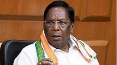 புதுவை முன்னாள் முதல்வர் நாராயணசாமி | கோப்புப் படம்