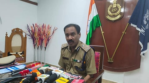 புதுச்சேரி காவல்துறை ஐஜி சந்திரன்