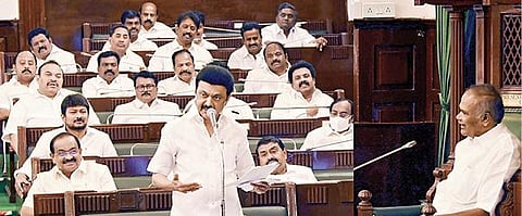 மயிலாடுதுறையில் ஆளுநர் வருகையின்போது நடந்த சம்பவங்கள் குறித்து சட்டப் பேரவையில் முதல்வர் மு.க.ஸ்டாலின் நேற்று விளக்கம் அளித்தார்.
