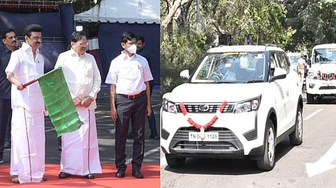 நீர்வளத்துறை பயன்பாட்டிற்காக ரூ.6.82 கோடி மதிப்பில் வாகனங்கள்: முதல்வர் ஸ்டாலின் வழங்கினார்