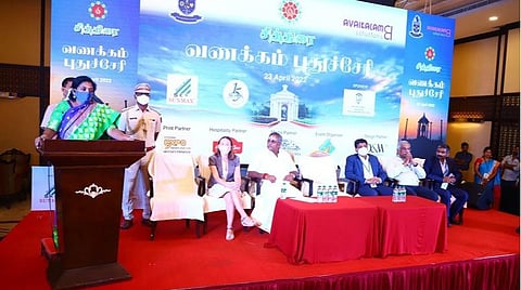 அமித் ஷாவின் புதுச்சேரி பயண 'அரசியல்' | "எதிர்க்கட்சிகளின் குற்றச்சாட்டால் சிரிப்புதான் வருகிறது" - ஆளுநர் தமிழிசை
