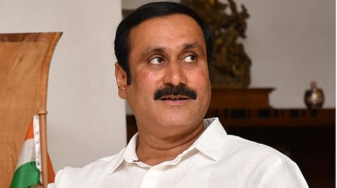 பாமக இளைஞரணித்தலைவர் அன்புமணி | கோப்புப் படம்.