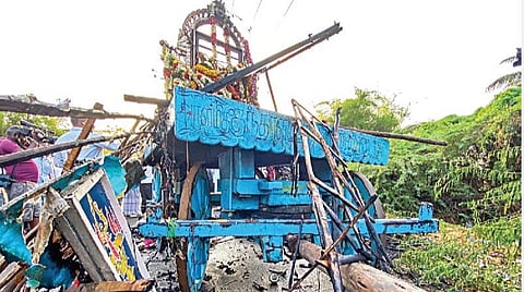 தஞ்சாவூர் தேர் விபத்து துயரச் சம்பவம்: குடியரசுத் தலைவர், பிரதமர் இரங்கல்