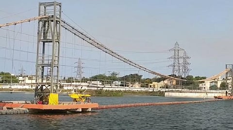 சிங்கப்பூர் போன்று சென்னையிலும் தொங்கு பாலம்: பொழுதுப்போக்கு பூங்காவாக மாறும் வில்லிவாக்கம் ஏரி!
