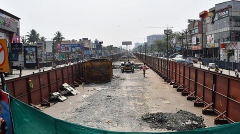 கலங்கரை விளக்கம் - பூந்தமல்லி மெட்ரோ ரயில் பணிகளுக்காக வெட்டப்படும் 133 மரங்கள்