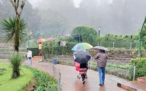 கொடைக்கானல் மலைப்பகுதியில் கோடை மழை: காட்டுத்தீ பரவல் தடுப்பு, தண்ணீர் பிரச்சினைக்கு தீர்வு