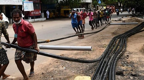சென்னையில் முதல் கட்டமாக 5 கோட்டங்களில் புதைவட மின் கம்பிகள்: அமைச்சர் செந்தில் பாலாஜி