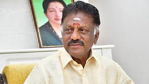 ஓ.பன்னீர்செல்வம் | கோப்புப் படம்
