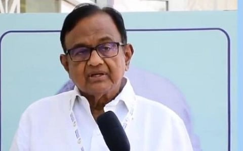 ஜிஎஸ்டி இழப்பீட்டை 3 ஆண்டுகள் நீட்டிக்க வேண்டும் - காங்கிரஸ் மூத்த தலைவர் ப.சிதம்பரம் கருத்து