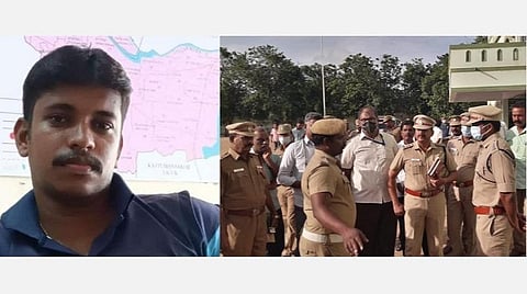 சிதம்பரத்தில் ஆயுதப் படை காவலர் துப்பாக்கியால் சுட்டு தற்கொலை: உடலை மீட்டு போலீஸார் விசாரணை