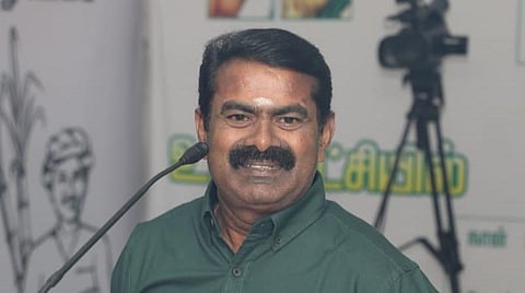 “நெஞ்சுக்கு நீதி படத்துக்கு இலவச டிக்கெட், பிரியாணி... வாழ்க திராவிட மாடல்” - சீமான்