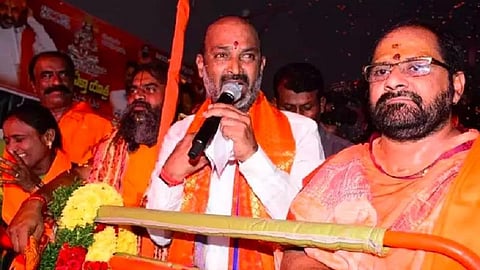 “ராம ராஜ்ஜியம் அமைந்தால் தெலங்கானாவில் உருது மொழிக்கு தடை” - பாஜக மாநிலத் தலைவர் பேச்சால் சர்ச்சை