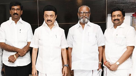 மாநிலங்களவைத் தேர்தல்: திமுக வேட்பாளர்கள் வேட்புமனு தாக்கல்