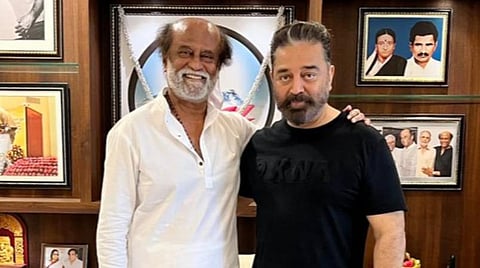 ரஜினிகாந்த் உடன் கமல்ஹாசன் சந்திப்பு