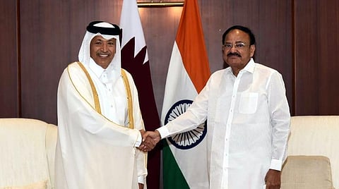 கத்தாரில் குடியரசுத் துணைத் தலைவர் வெங்கய்ய நாயுடு