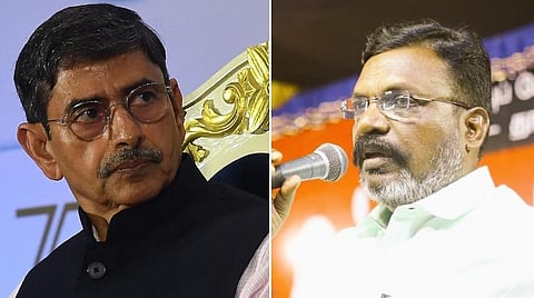 ஆளுநர் ஆர்எஸ்எஸ்-ஆல் உருவாக்கப்பட்ட ஆளுமை: திருமாவளவன்