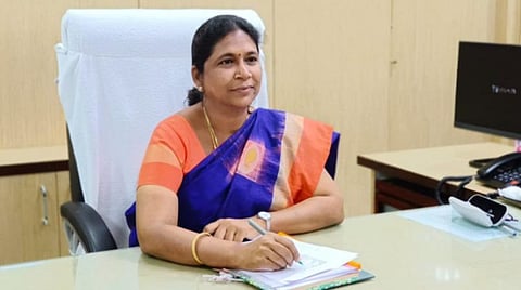 தருமபுரி மாவட்டத்தின் புதிய ஆட்சியர் சாந்தி