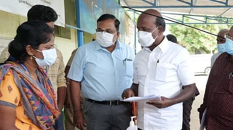 கேளம்பாக்கம் ஆரம்ப சுகாதார நிலையத்தில் திடீர் ஆய்வு மேற்கொண்ட அமைச்சர் மா.சுப்பிரமணியன்