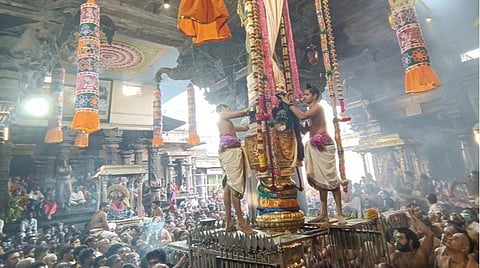 சிதம்பரம் நடராஜர் கோயில் | ஆனித்திருமஞ்சன உற்சவம்: கொடியேற்றத்துடன் தொடக்கம்