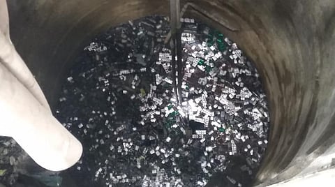 சென்னை - சைதாப்பேட்டை அரசு மருத்துவனை கிணற்றில் காலாவதியான மாத்திரைகள்